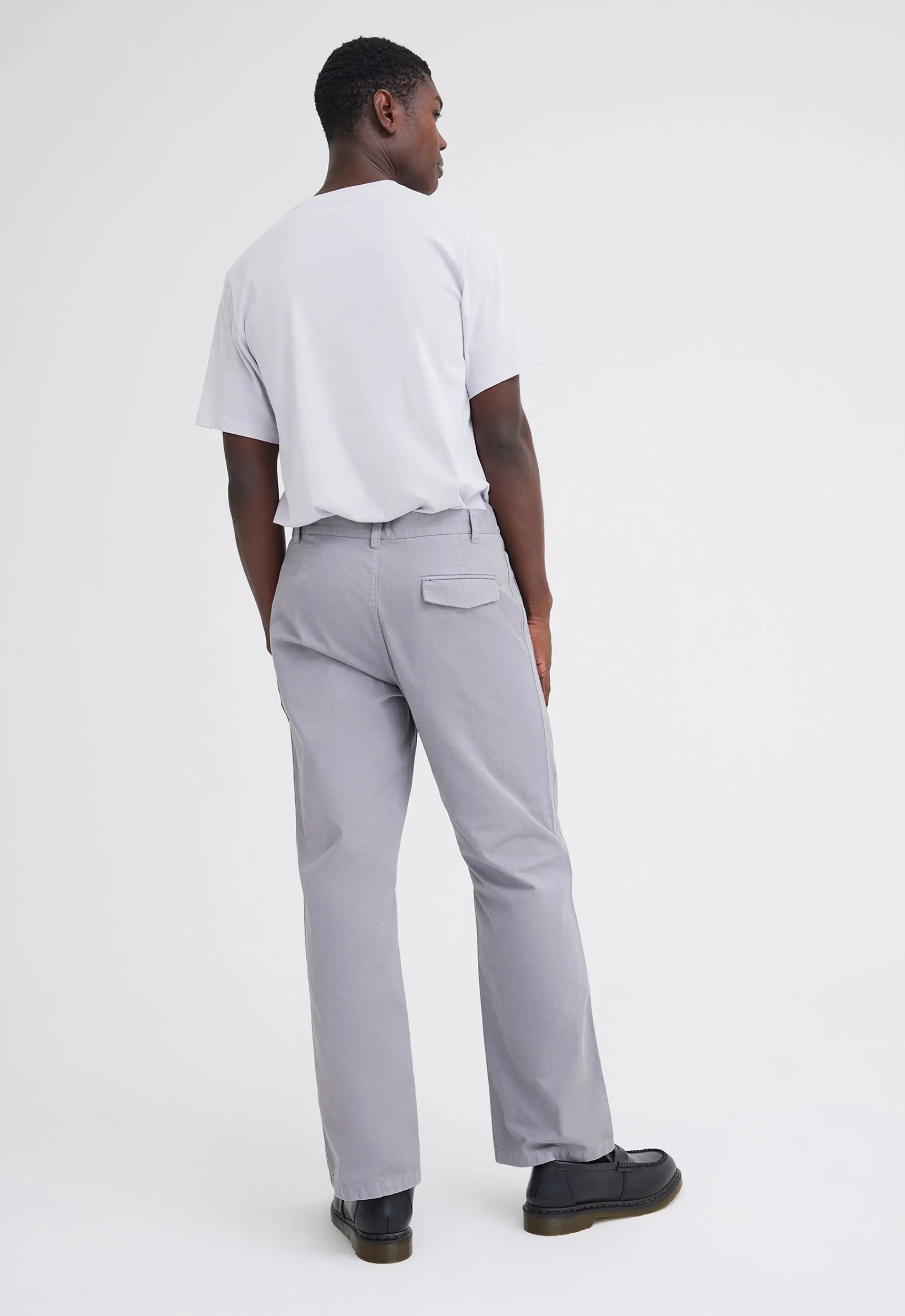 Kellman Cotton Pant - Stainless Grey