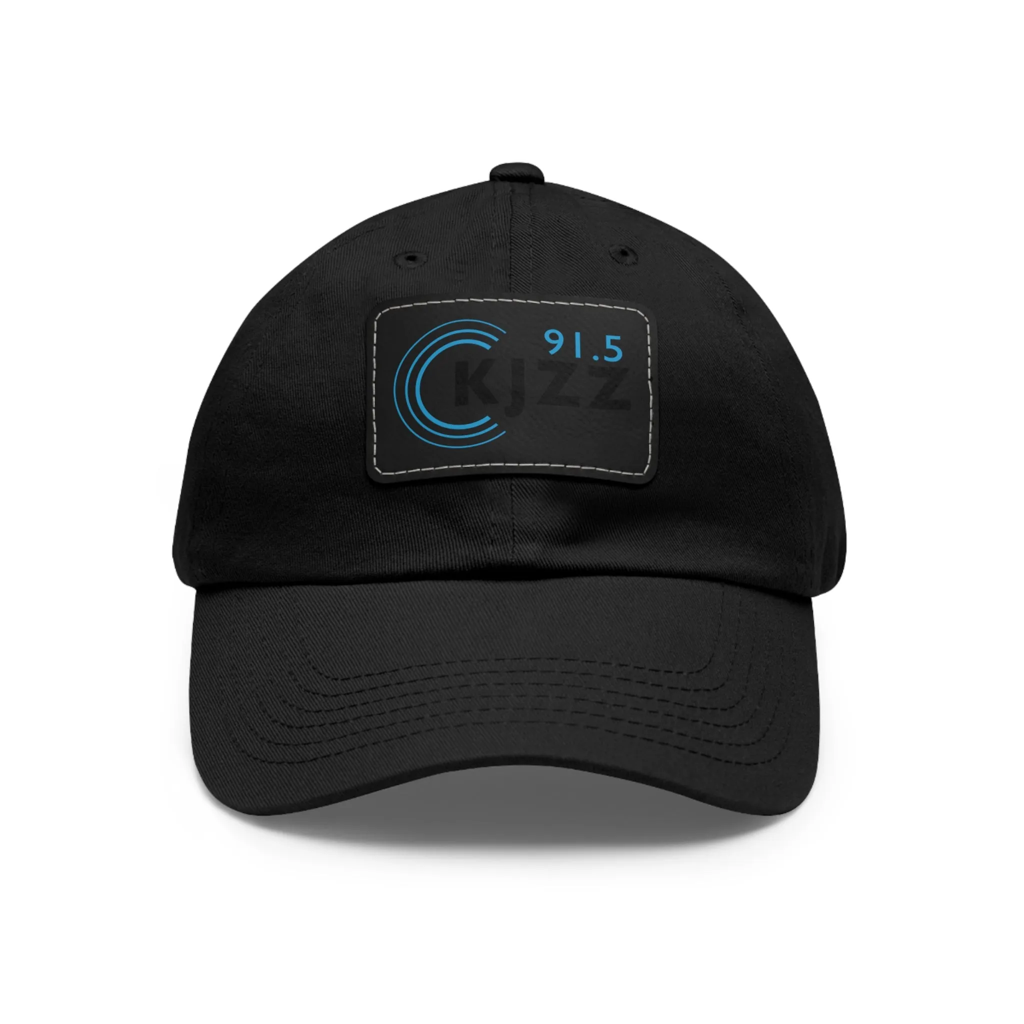 KJZZ Hat with Leather Patch