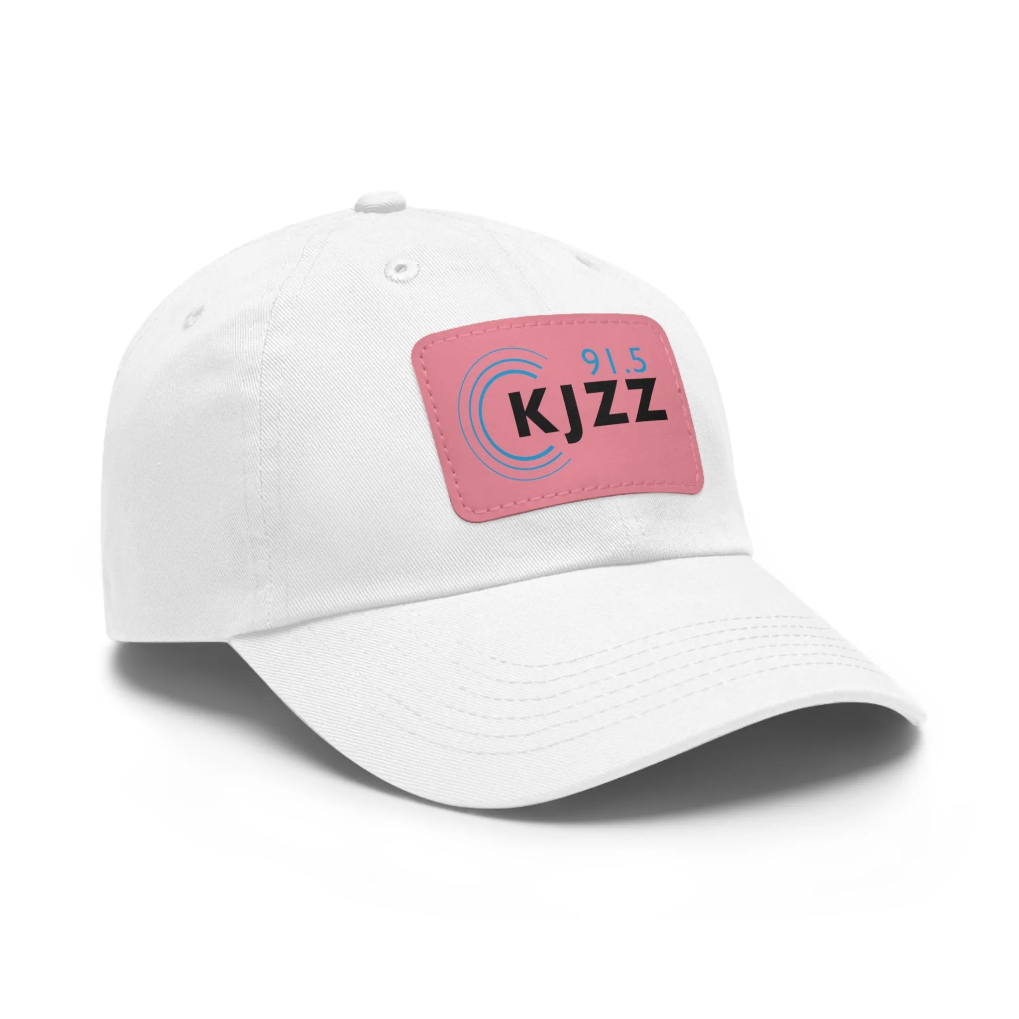 KJZZ Hat with Leather Patch