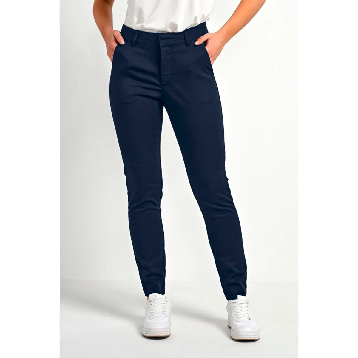 Lea 7/8 Chino pant midnight marine (Levering 3-4 hverdage)