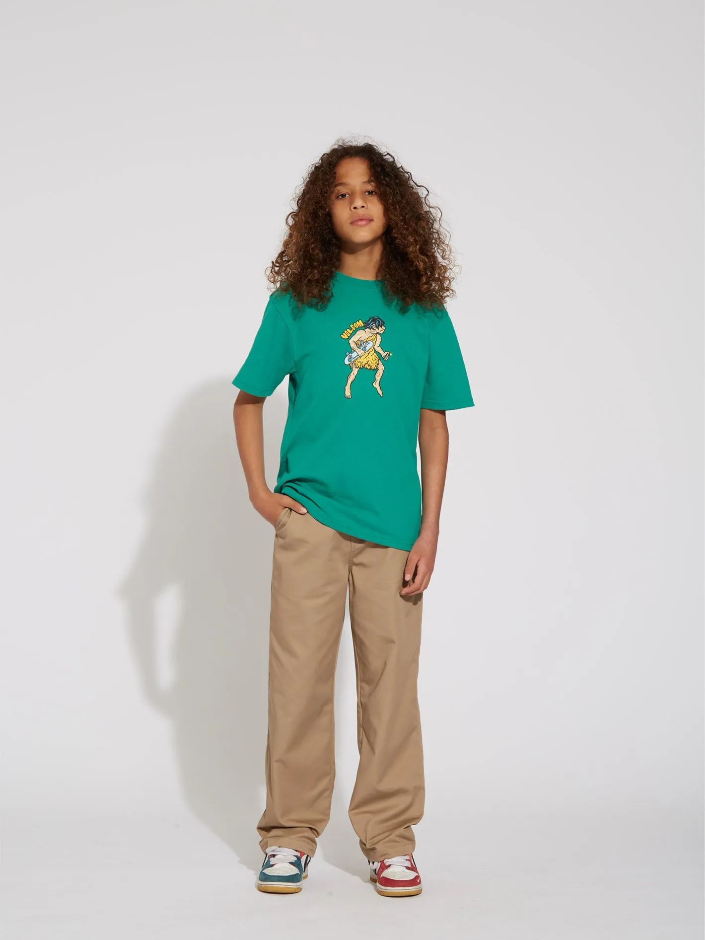 Loose Truck Chino Trousers - KHAKI - (KIDS)