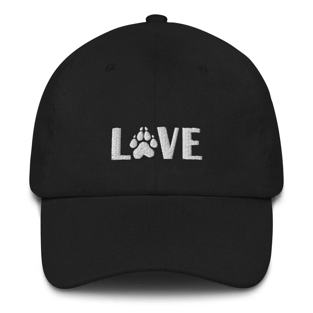 Love Dog Hat | Perfect gift for the dog lover in your family!| Multiple Hat Colors Available