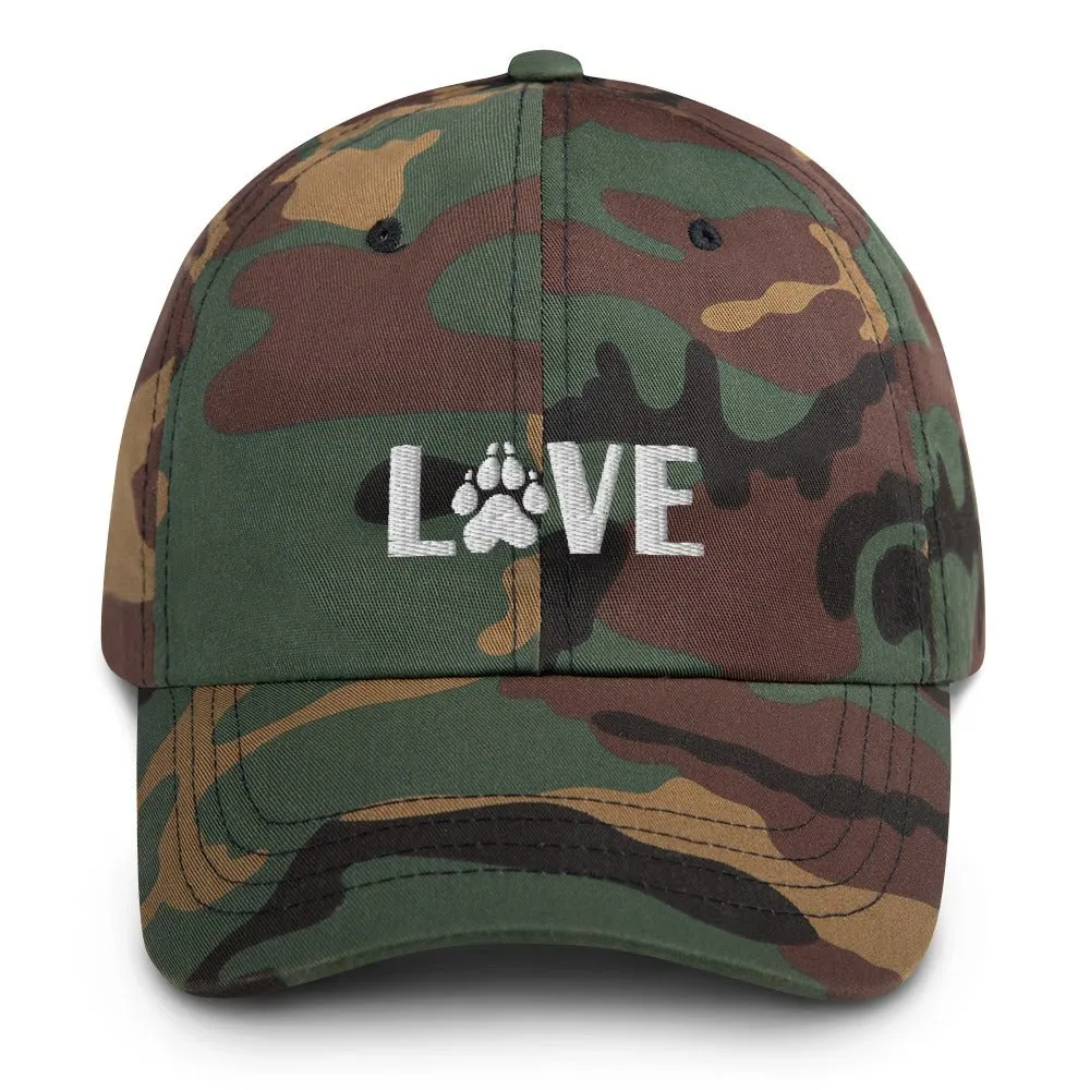 Love Dog Hat | Perfect gift for the dog lover in your family!| Multiple Hat Colors Available