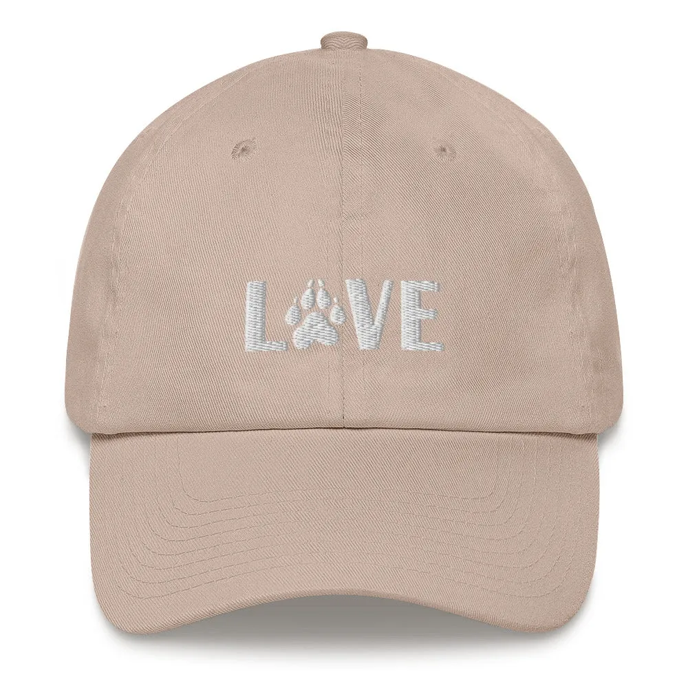 Love Dog Hat | Perfect gift for the dog lover in your family!| Multiple Hat Colors Available