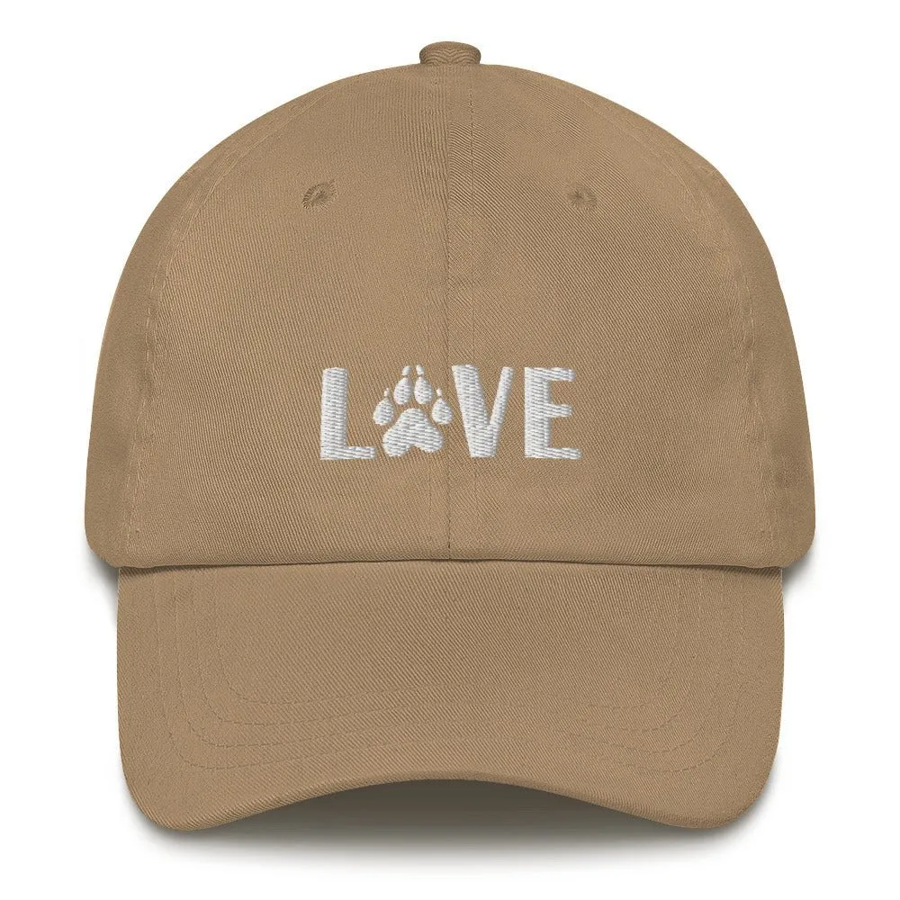 Love Dog Hat | Perfect gift for the dog lover in your family!| Multiple Hat Colors Available