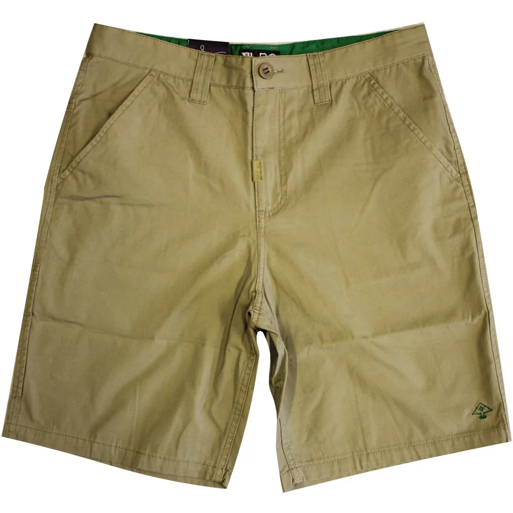 Lrg RC Marauder Mens Chino Walk shorts British khaki