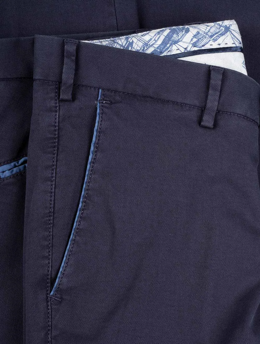 Lupus Mesh Organic Cotton Chino Navy