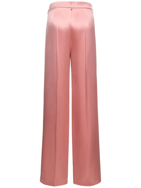 Magda Butrym   Silk satin straight pants 