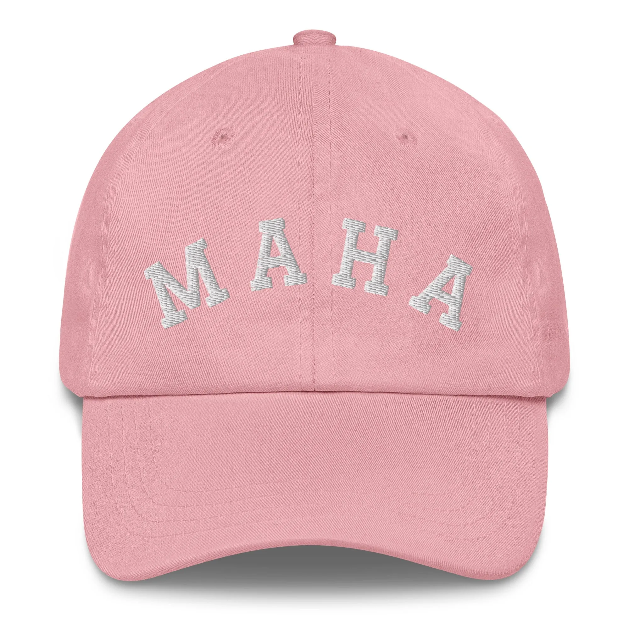 MAHA Collegiate Embroidered Dad Hat