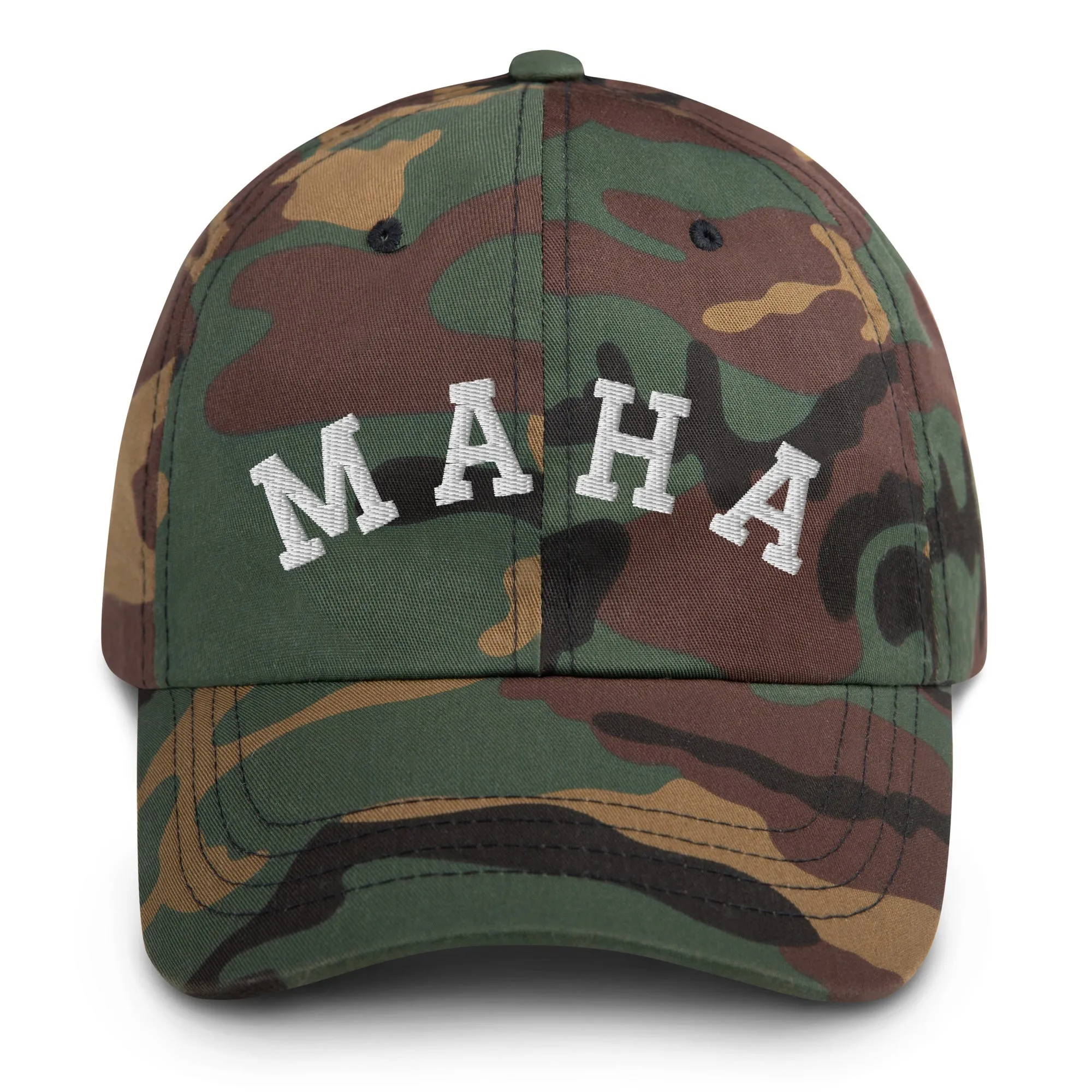 MAHA Collegiate Embroidered Dad Hat