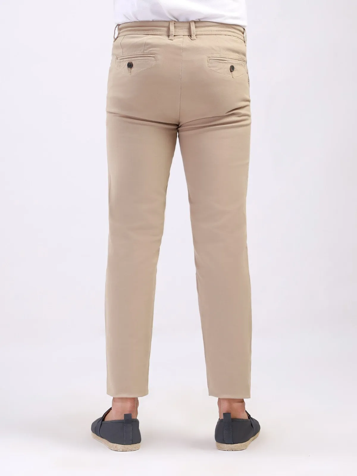 Men's Beige Chino Pant - EMBCP20-012