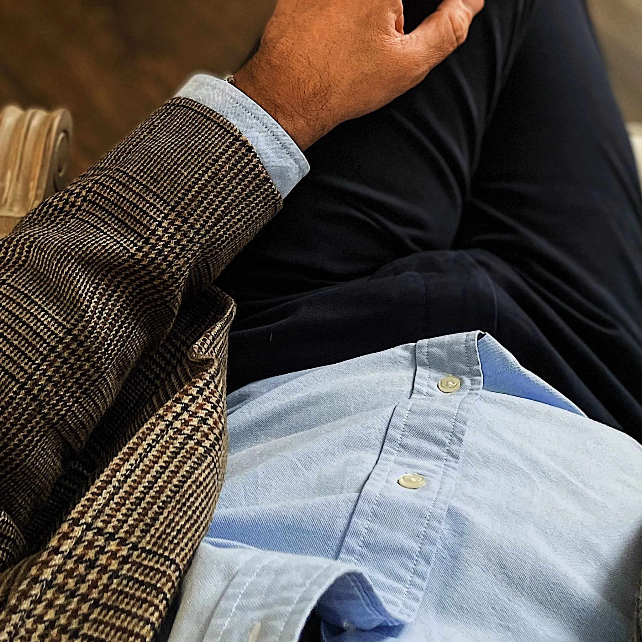 Men's Casual Navy Chino