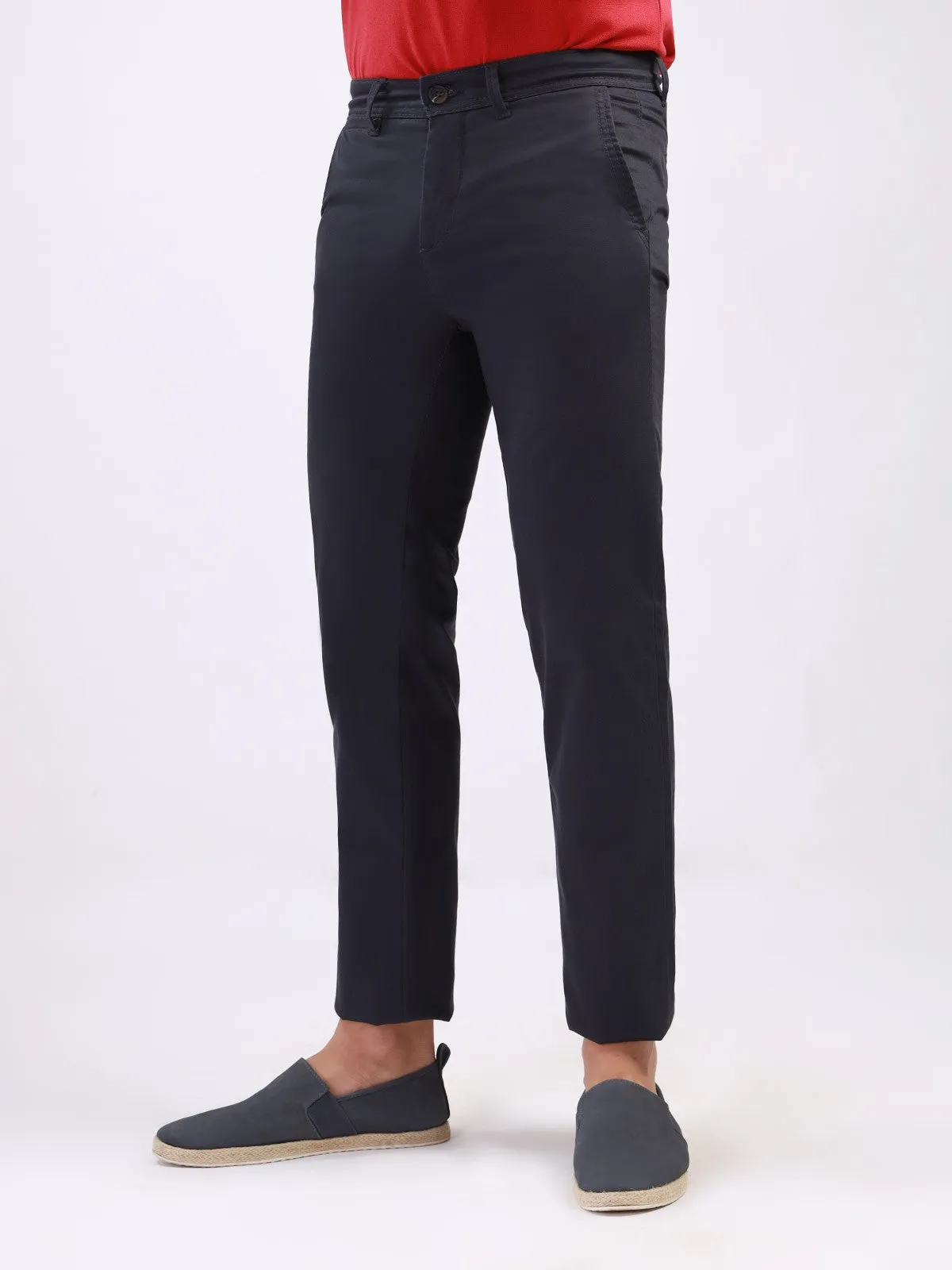 Men's Dark Navy Chino Pant - EMBCP20-014