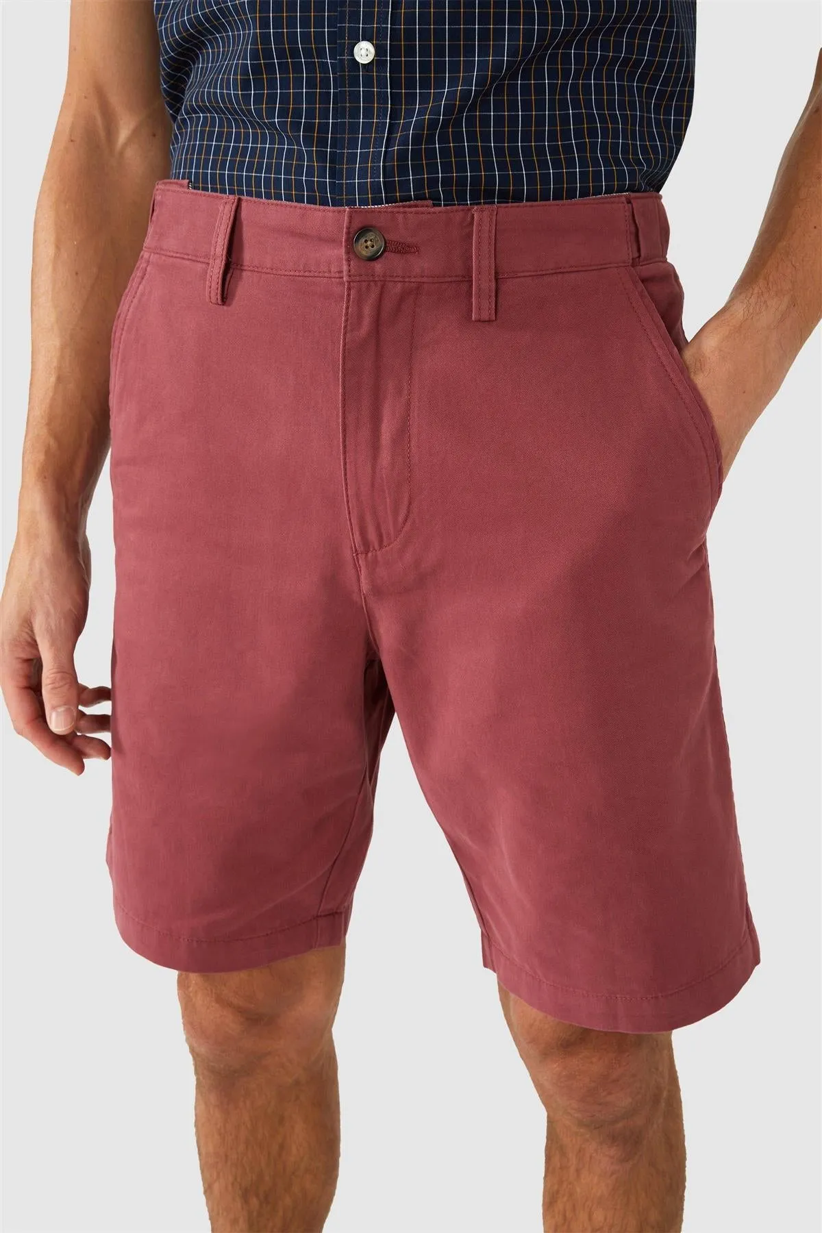 Mens Flex Waist Chino Shorts