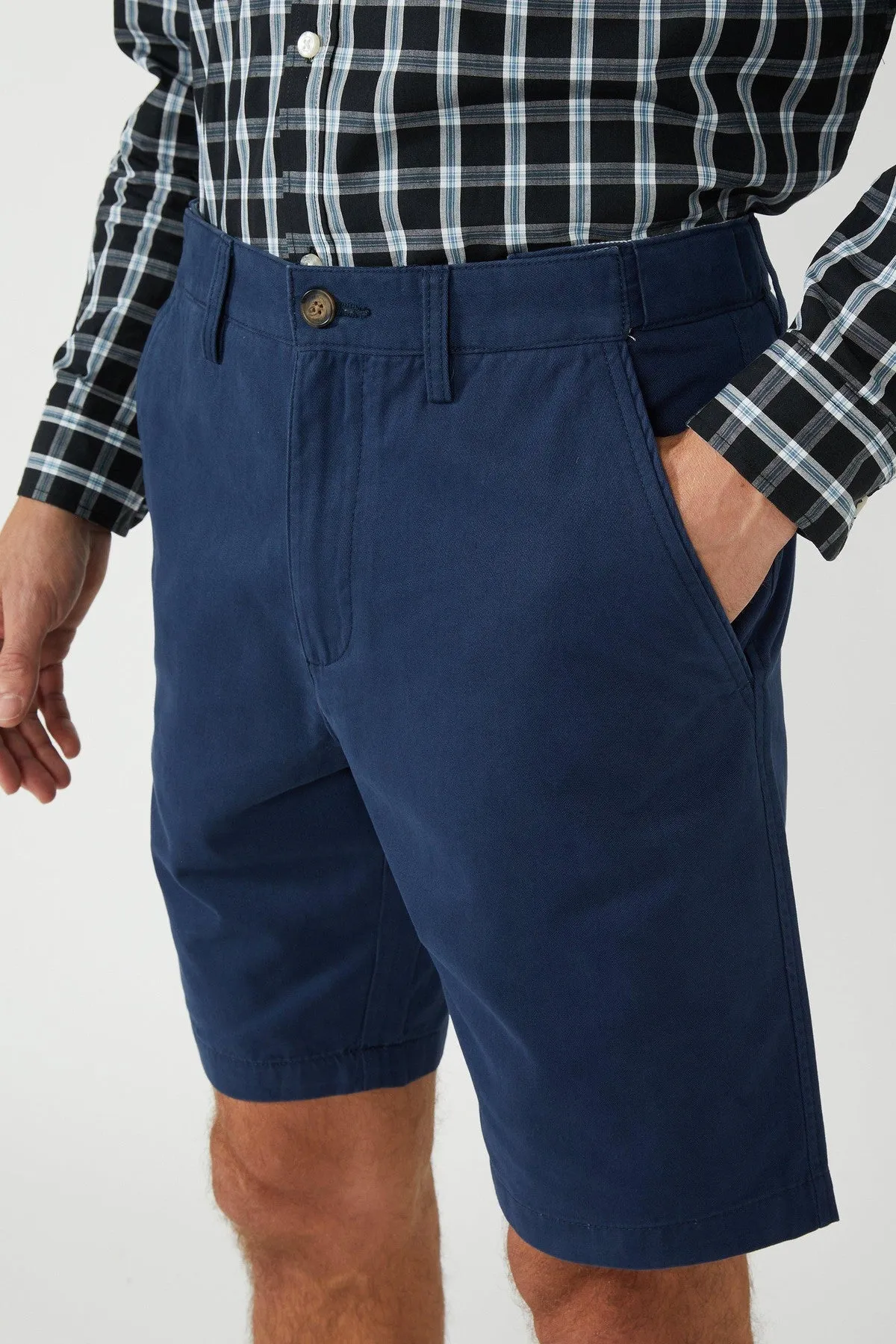 Mens Flex Waist Chino Shorts