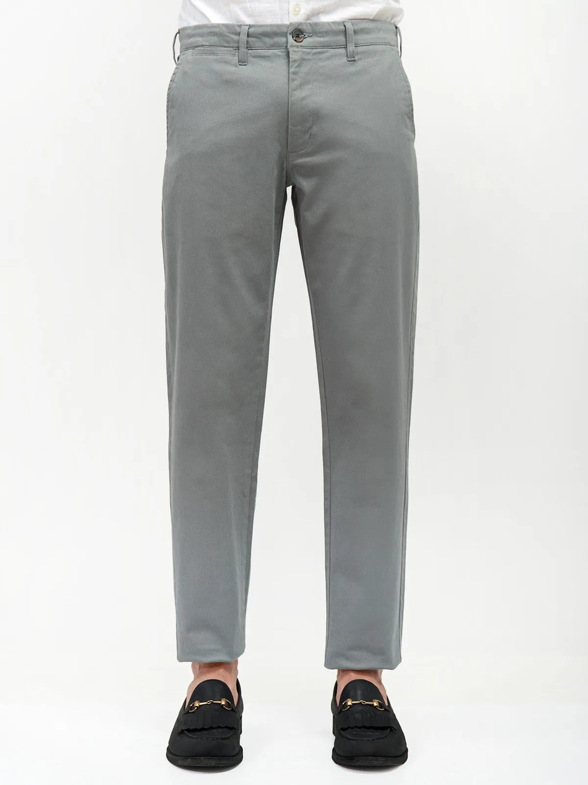 Men's Grey Chino Pant - EMBCP20-010