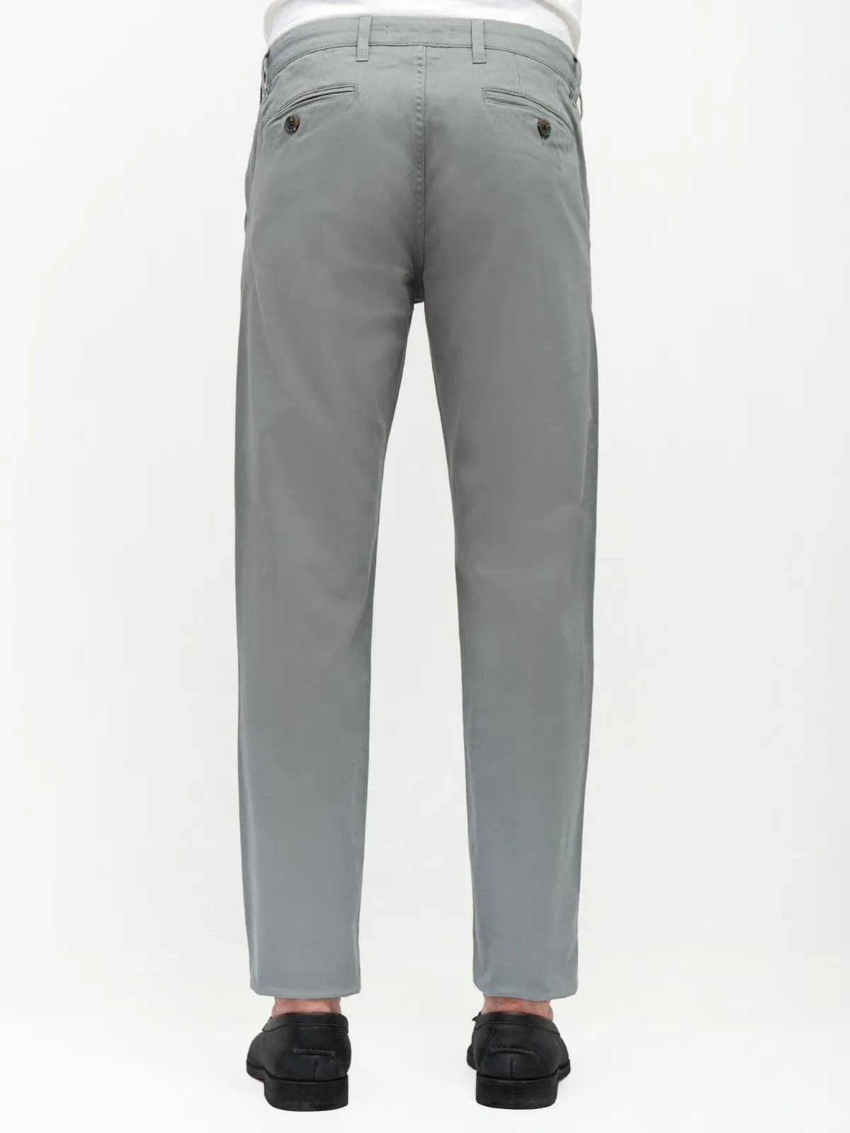 Men's Grey Chino Pant - EMBCP20-010