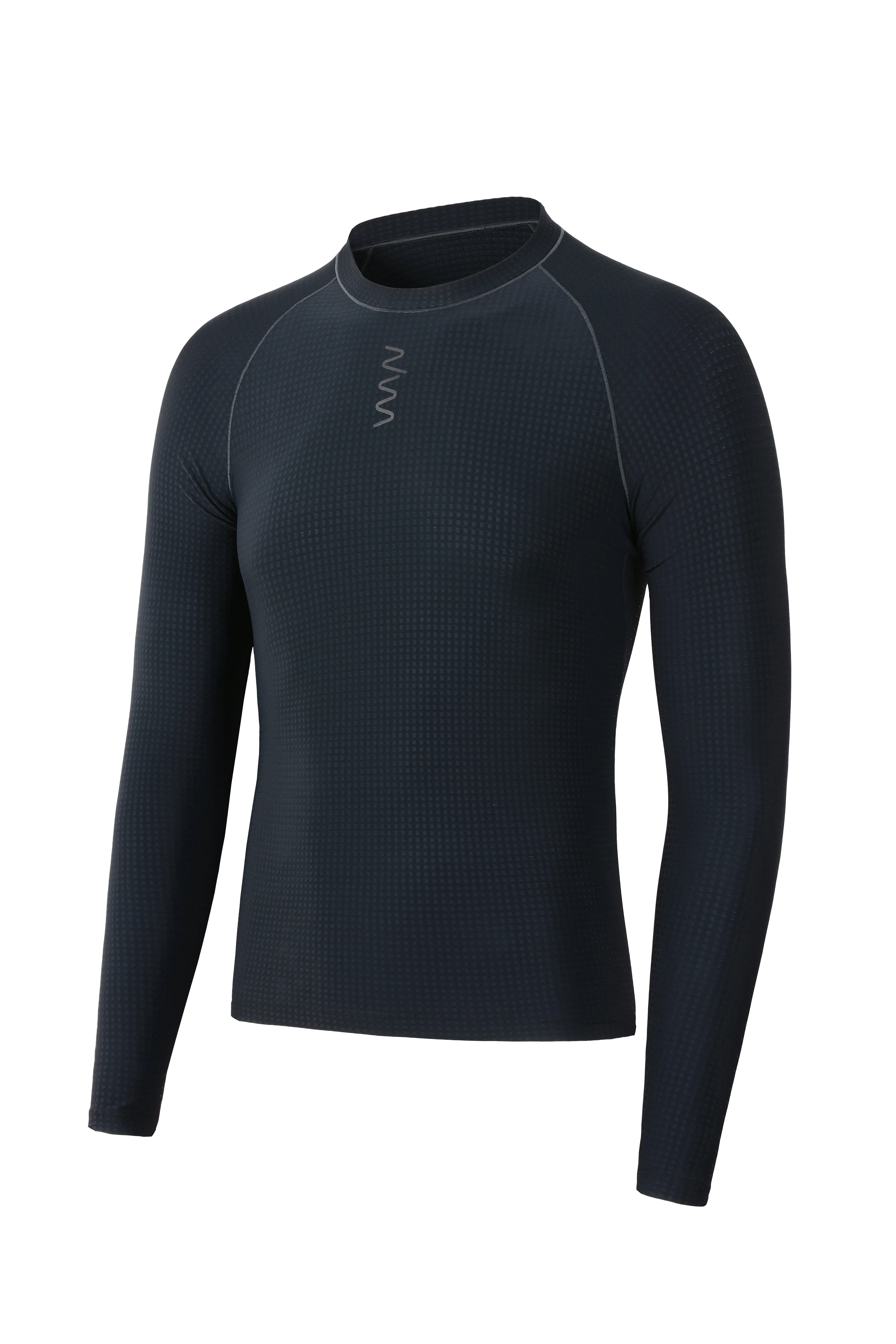 Men's Sleeved Base Layer - Black