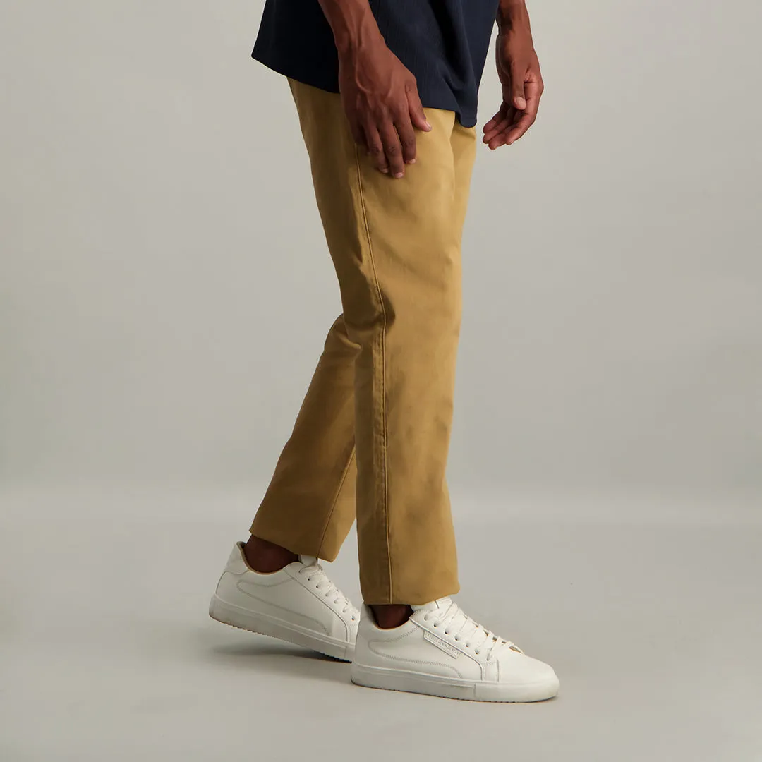 MENS ZAFF KHAKI SLIMFIT STRETCH CHINO (CORE)