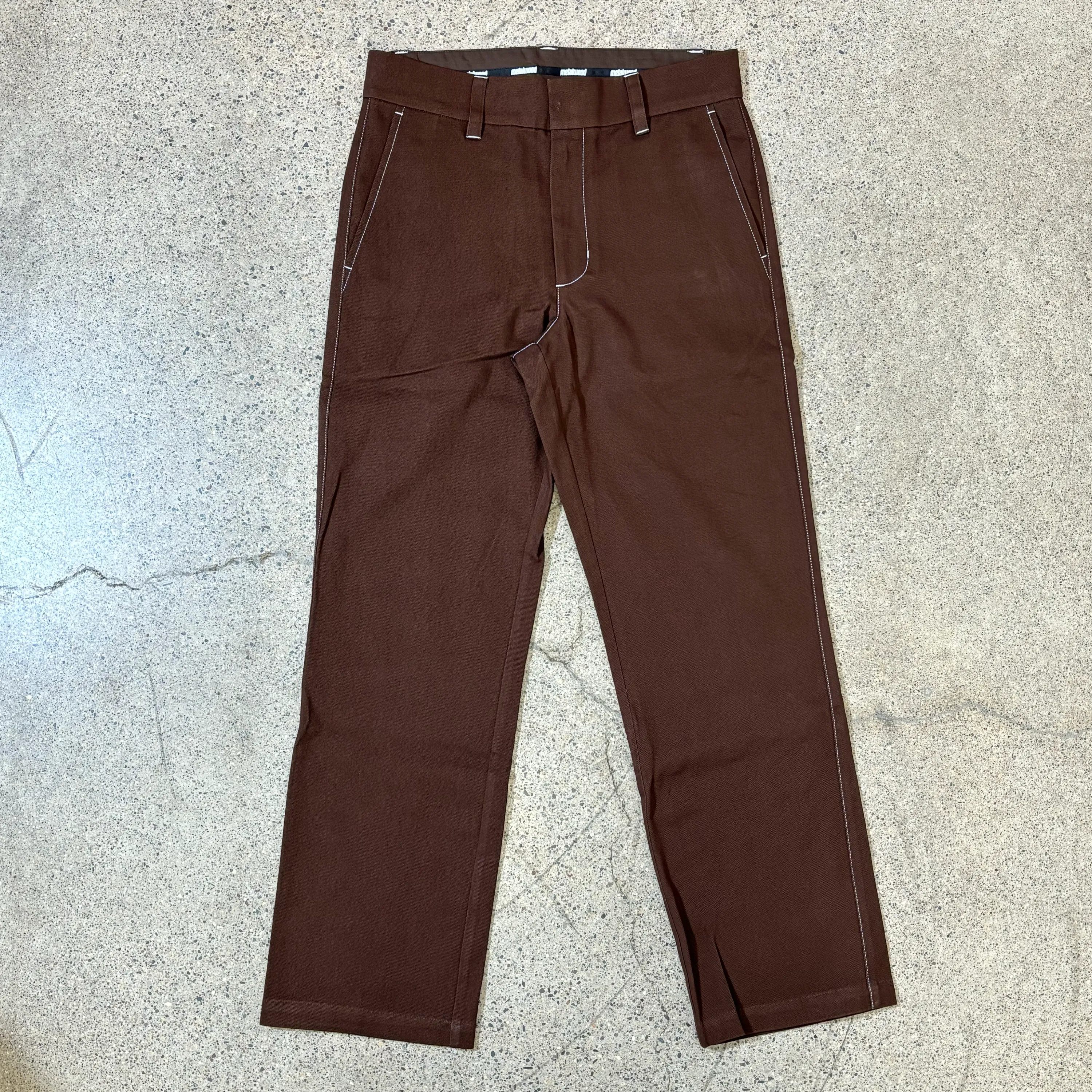 METALWOOD CONTRAST STITCH CHINO