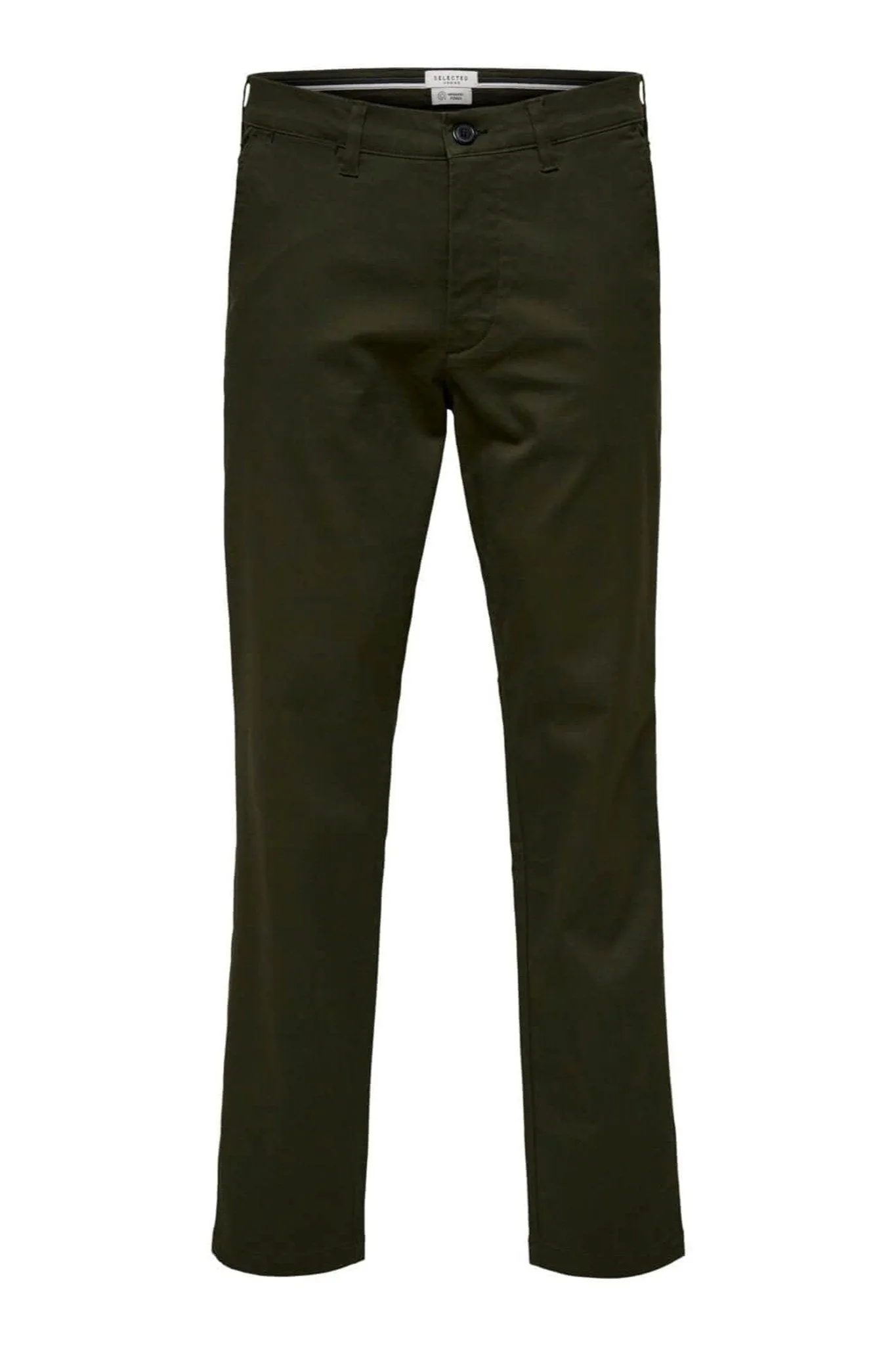 Miles Flex chino pant - Dark Green (organic cotton)