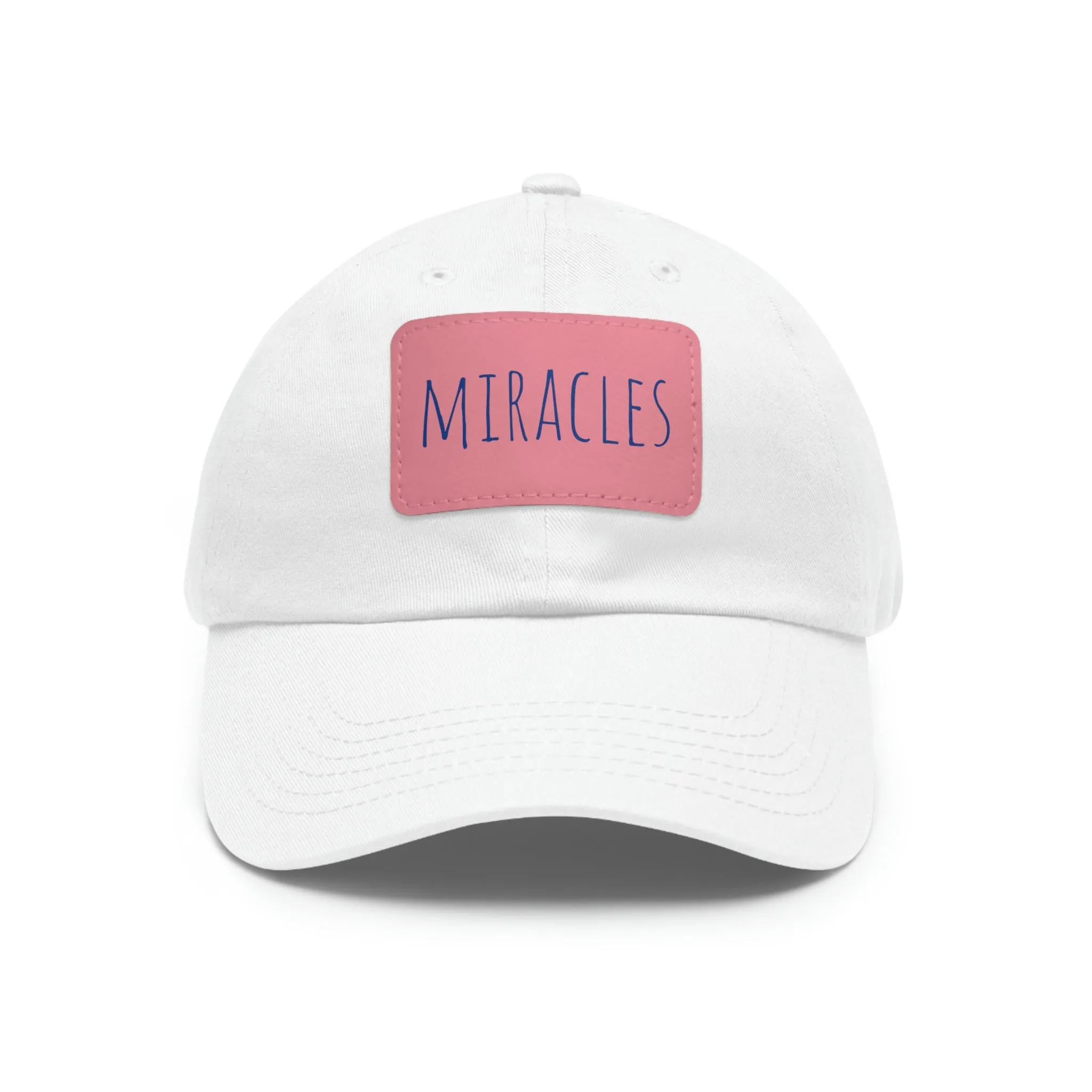 MIRACLES HAT WITH LEATHER PATCH