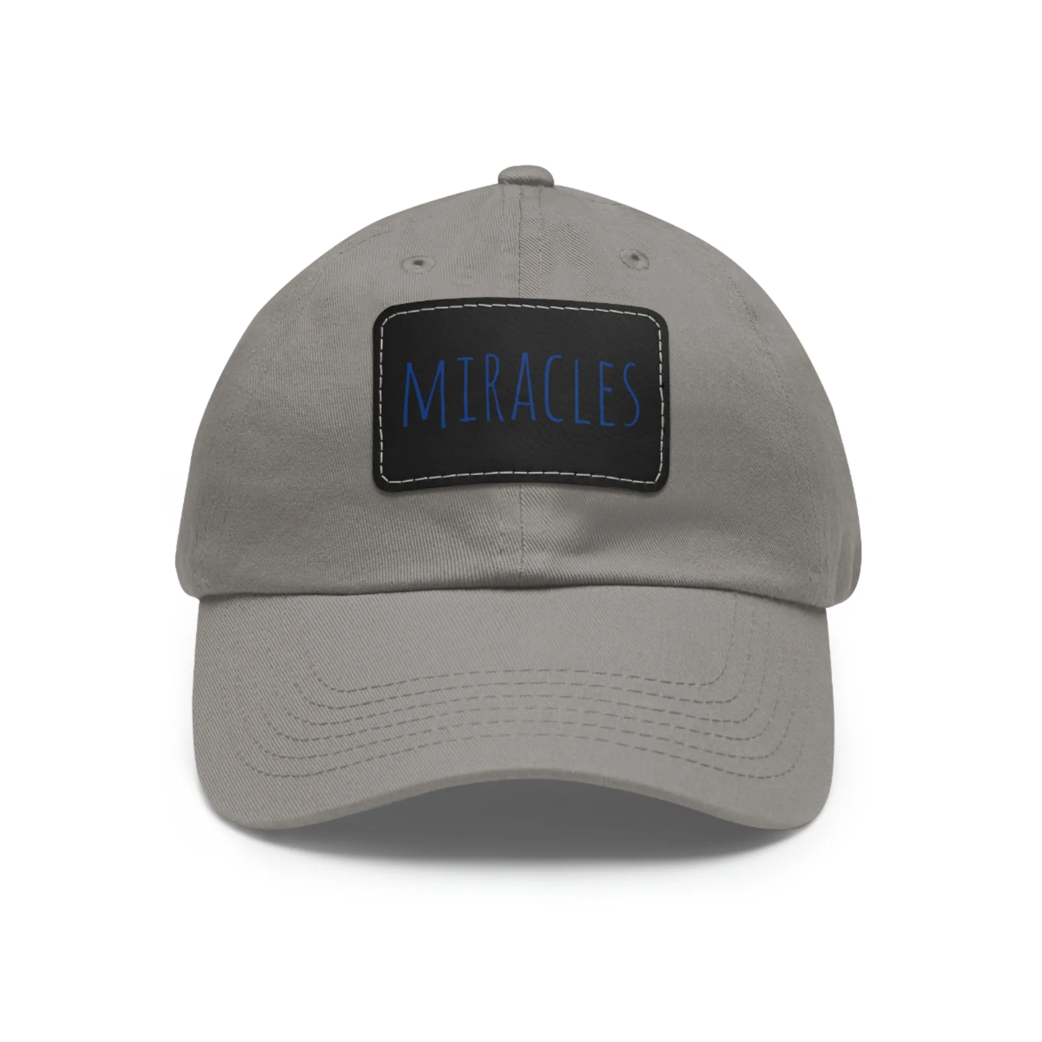 MIRACLES HAT WITH LEATHER PATCH