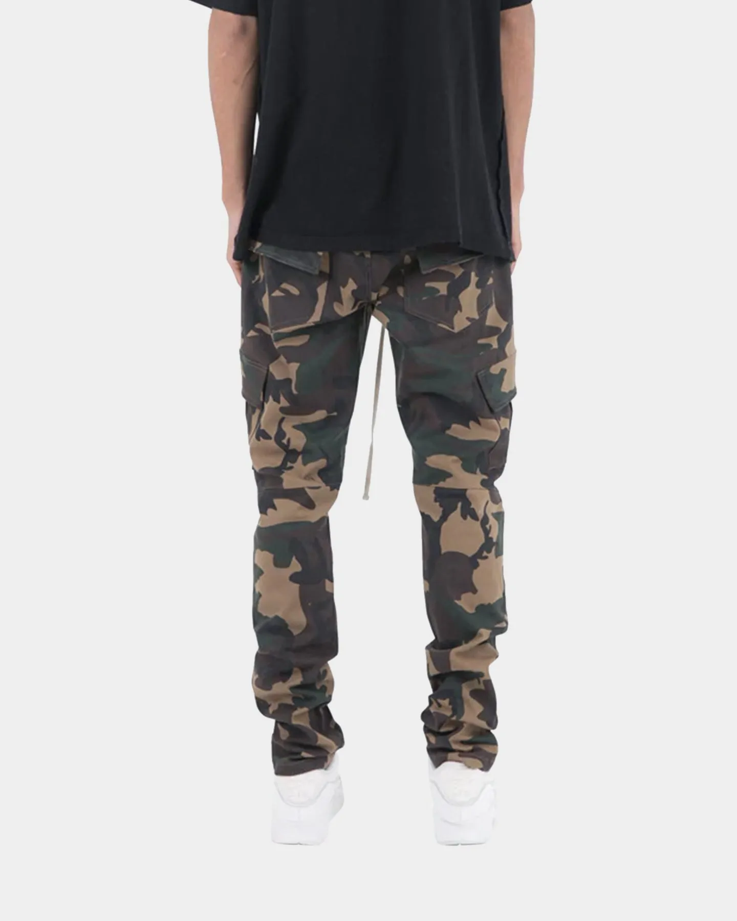 MNML Cargo Drawcord II Pants Woodland Camo