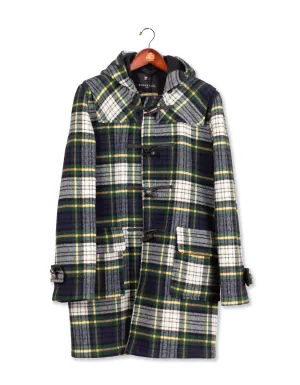 MORRIS DUFFLE COAT - DRESS GORDON WITH NAVY