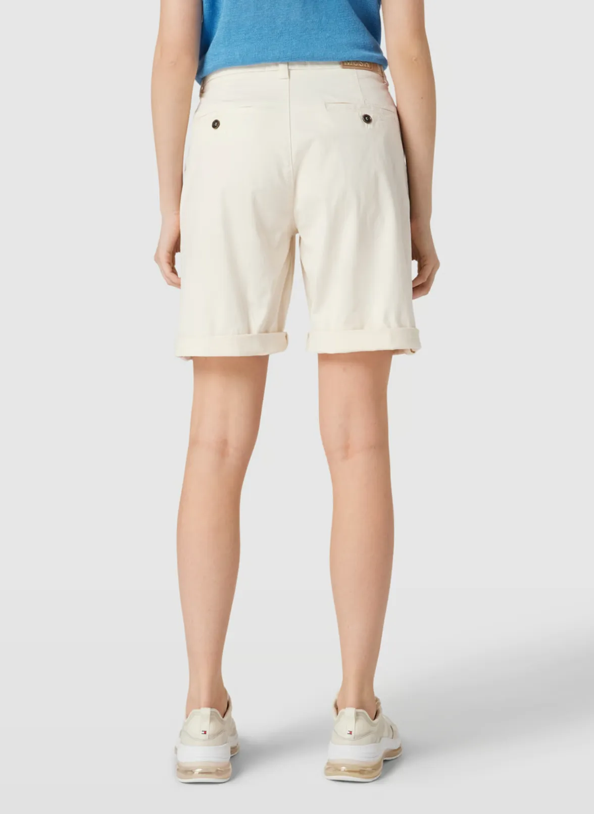 Mos Mosh - Jolanda Chino Shorts Pearled Ivory