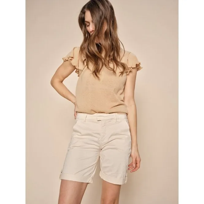 Mos Mosh - Jolanda Chino Shorts Pearled Ivory