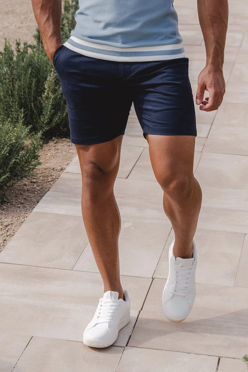 Muscle Fit Chino Shorts 2-Pack