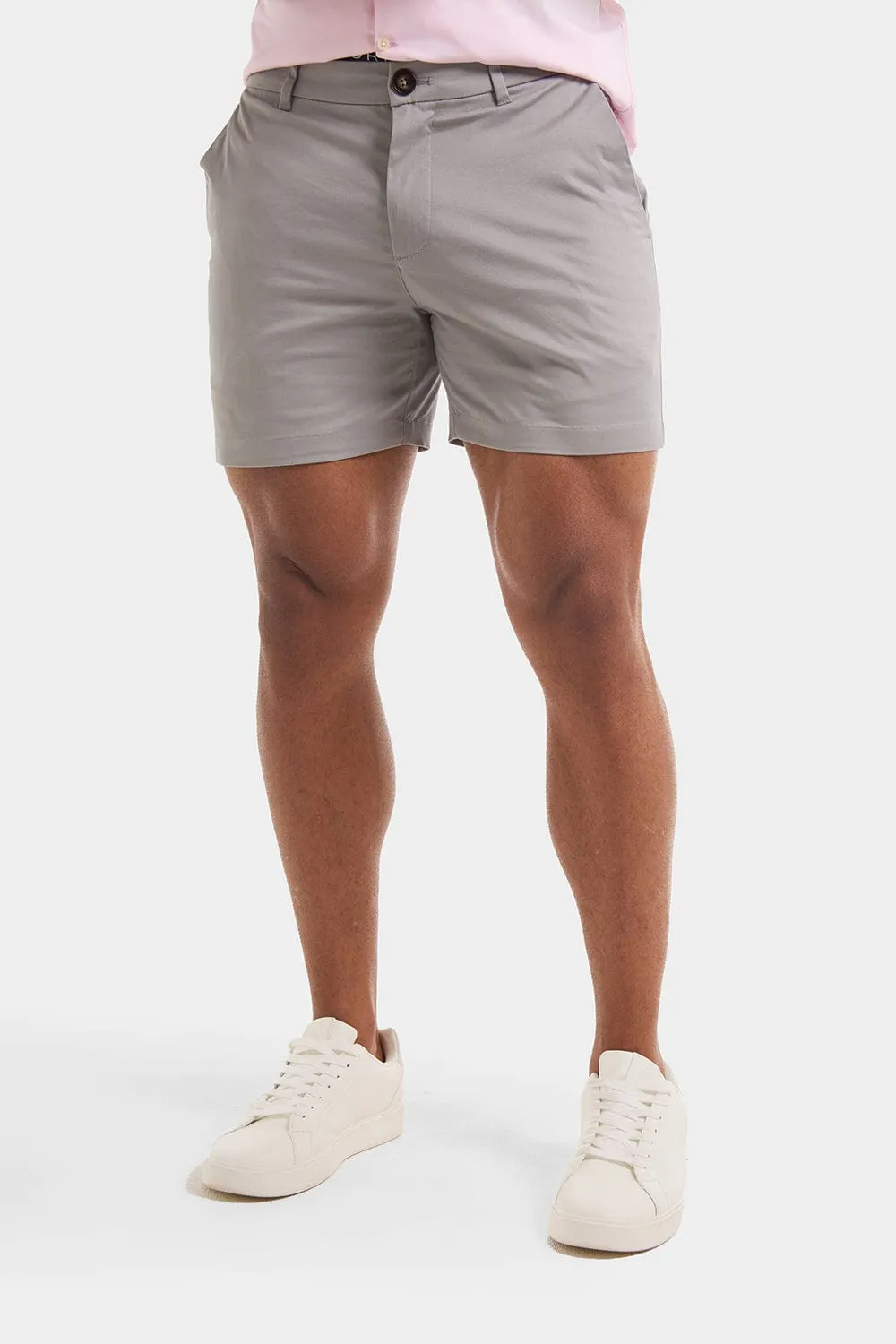 Muscle Fit Chino Shorts 4-Pack