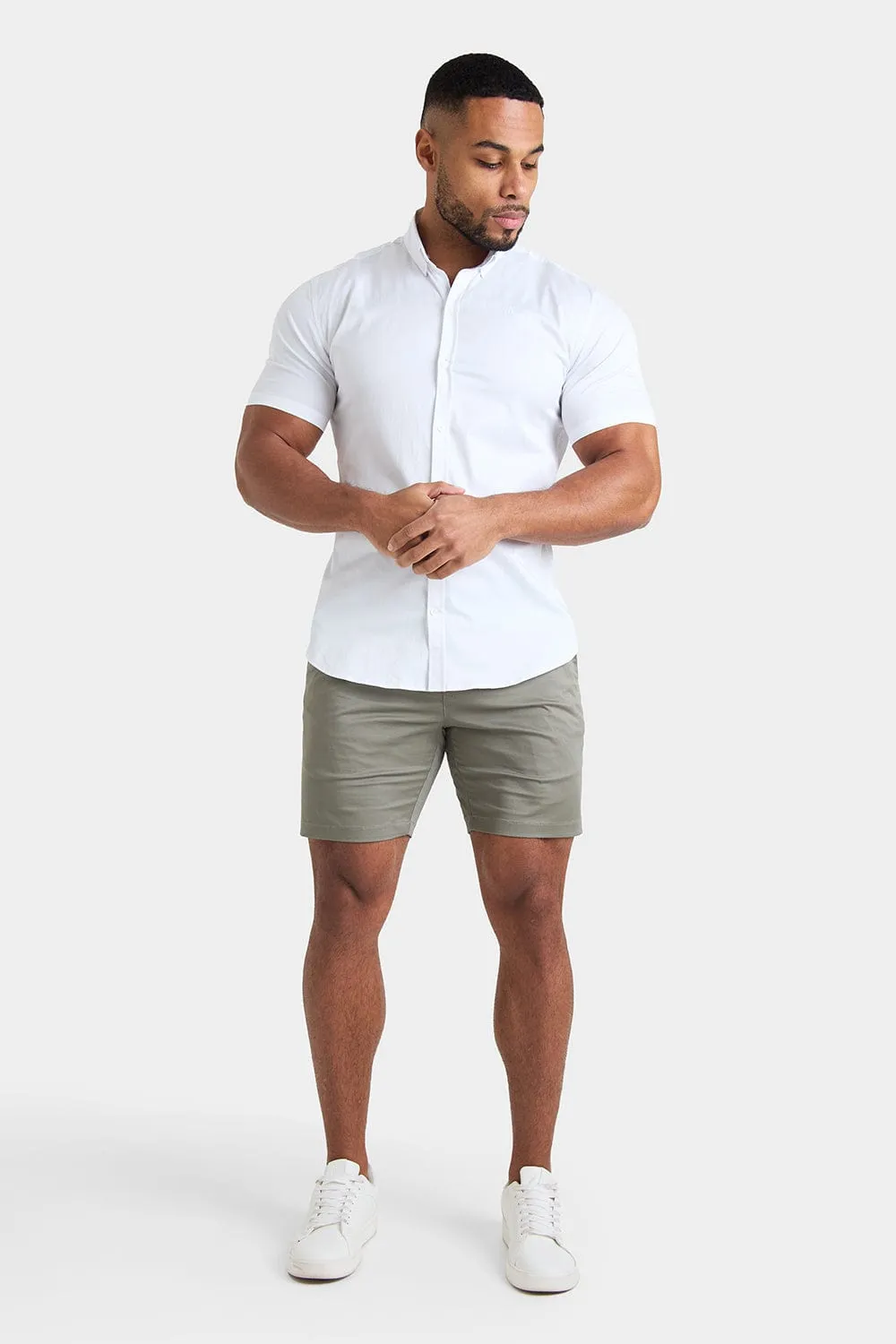 Muscle Fit Chino Shorts 4-Pack