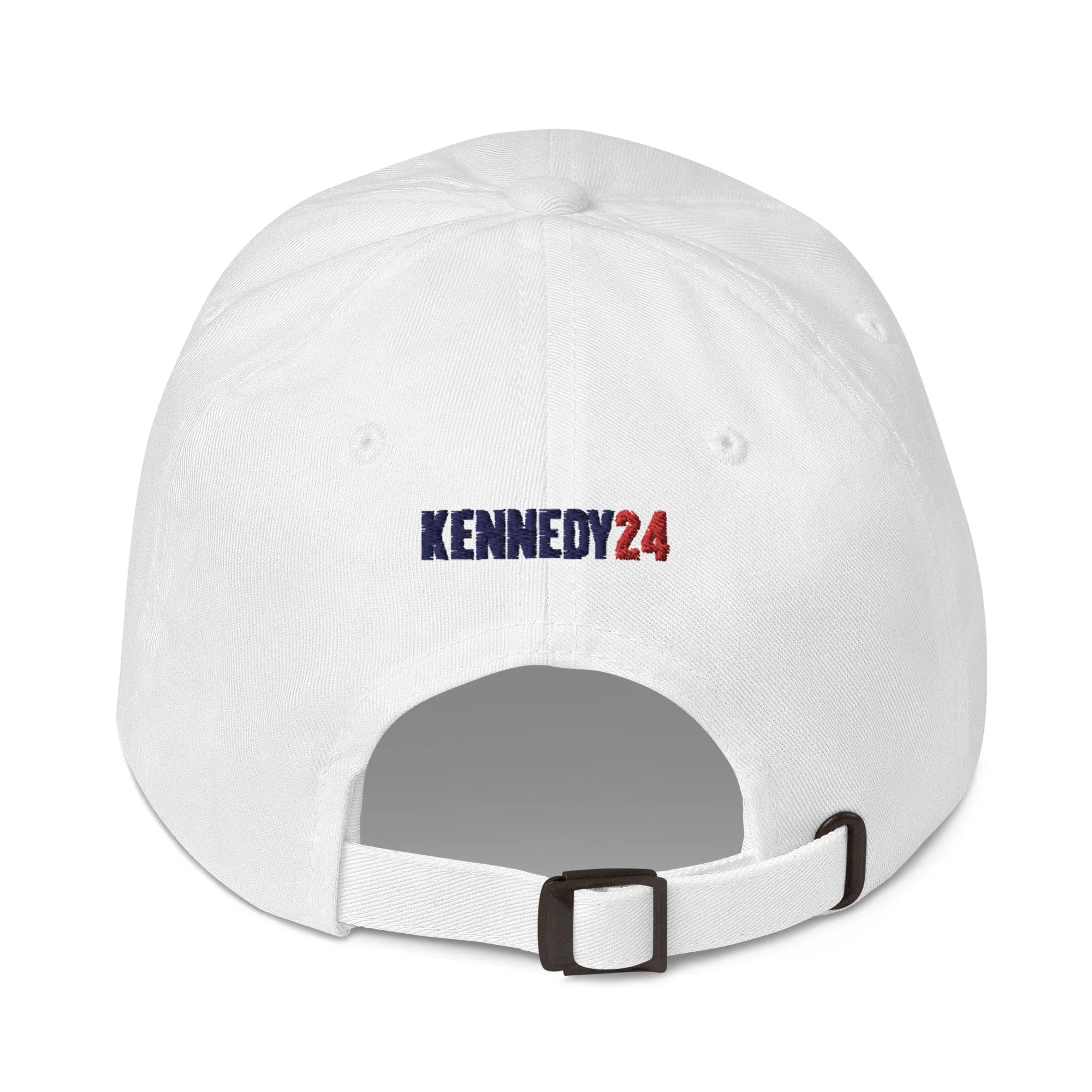 Navy for Kennedy Embroidered Dad Hat