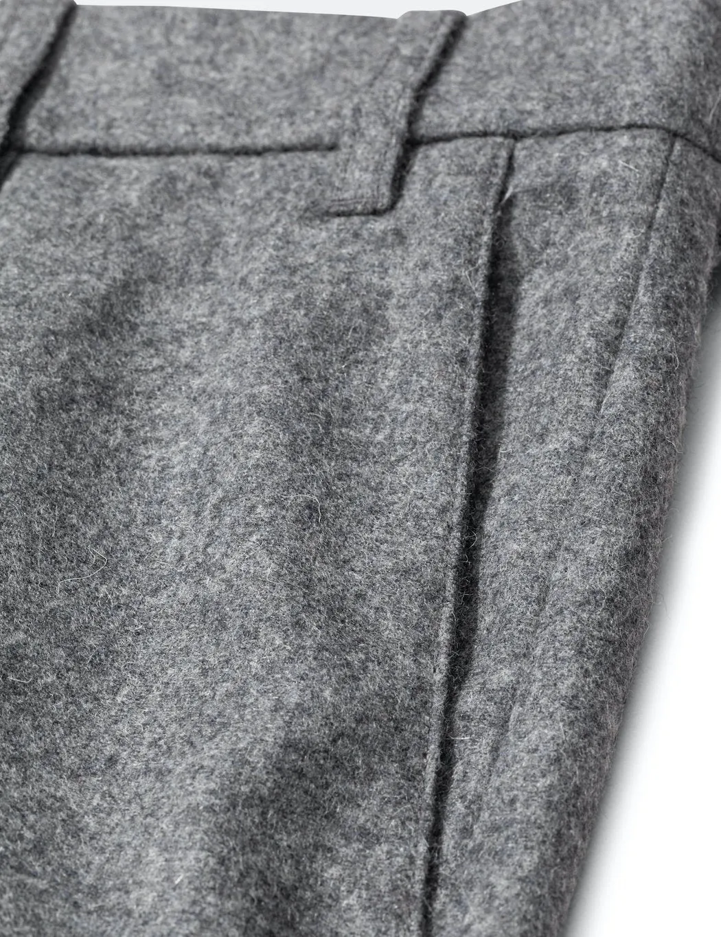 Norse Projects Aros Chino (Wool) - Charcoal Melange