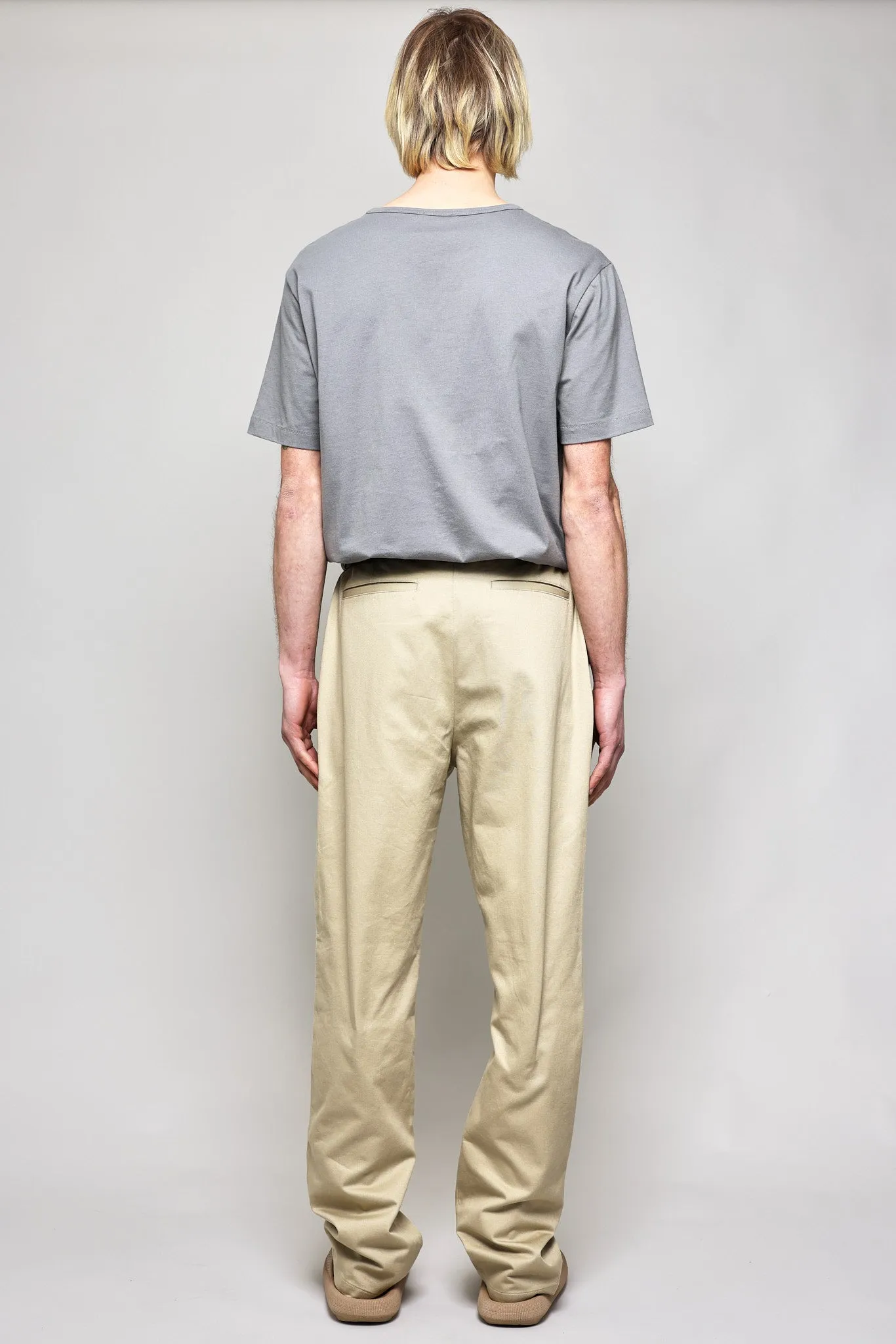 NS1203-3 Japanese Chino 20s Chino Cloth in Khaki