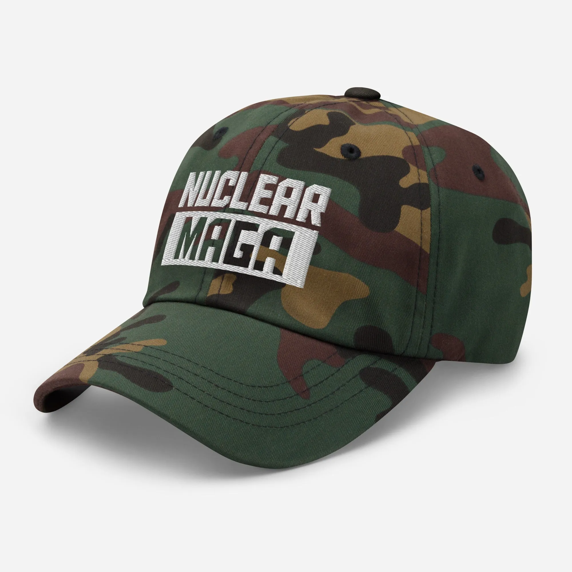 Nuclear MAGA Embroidered Hat