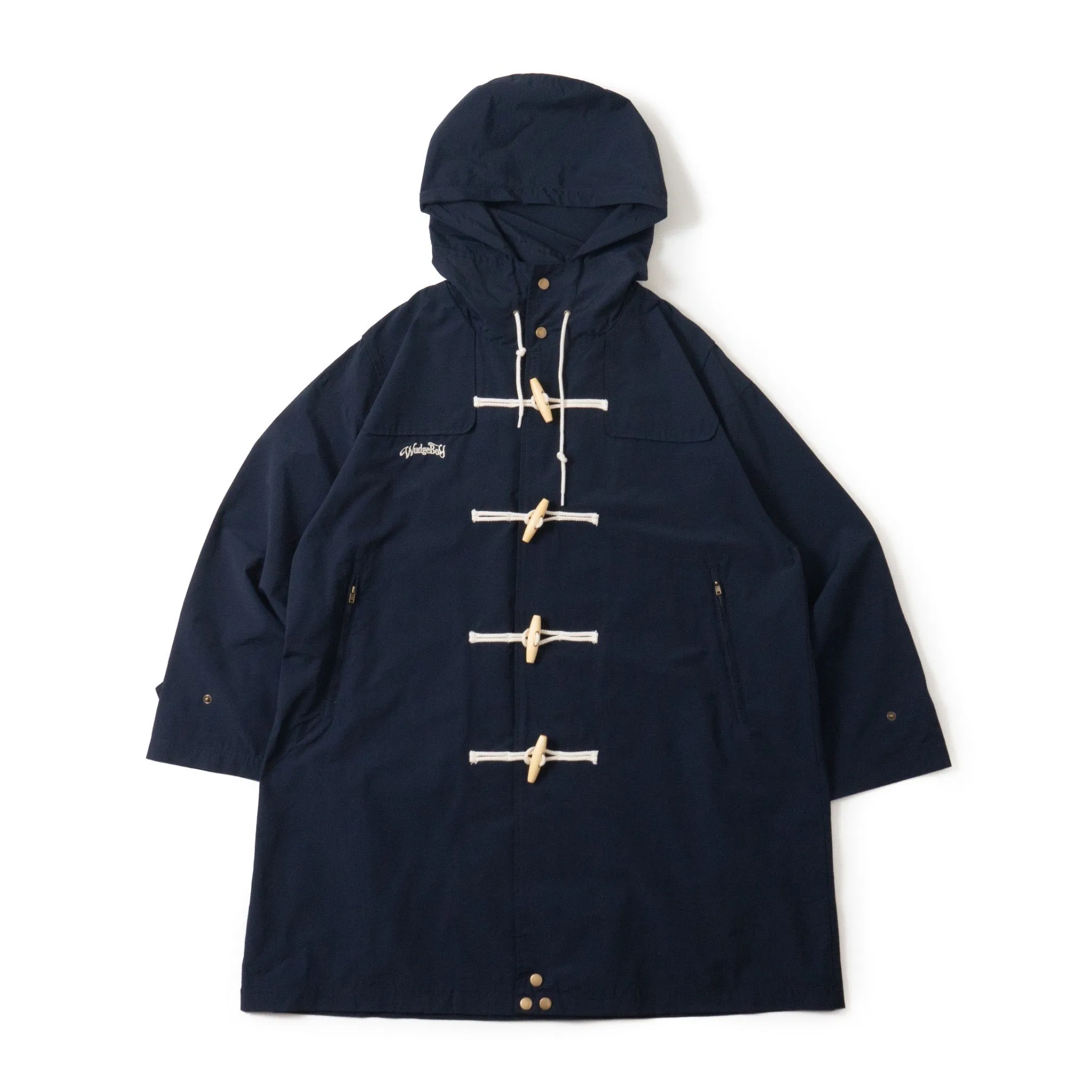 nylon duffle coat