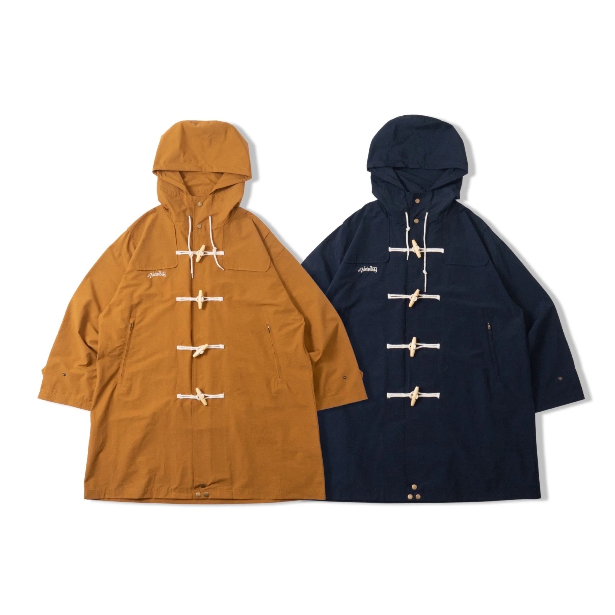 nylon duffle coat