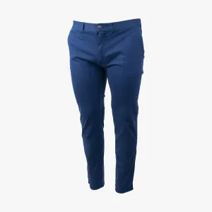 Pantalon chino bleu