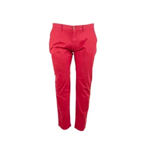 Pantalon chino rouge