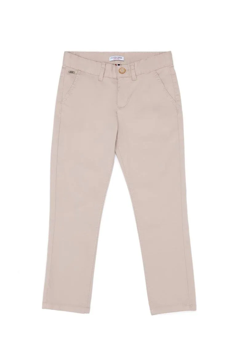 Pantalon garçon en toile Stone-1578679VR049