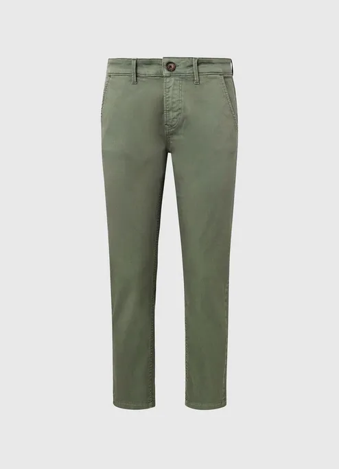 Pepe Jeans Pantalone Chino Slim Maura PL211547YE4R 684 vineyard green