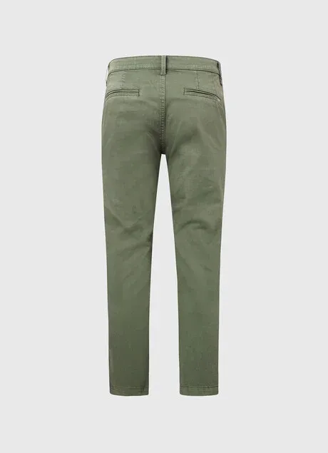 Pepe Jeans Pantalone Chino Slim Maura PL211547YE4R 684 vineyard green