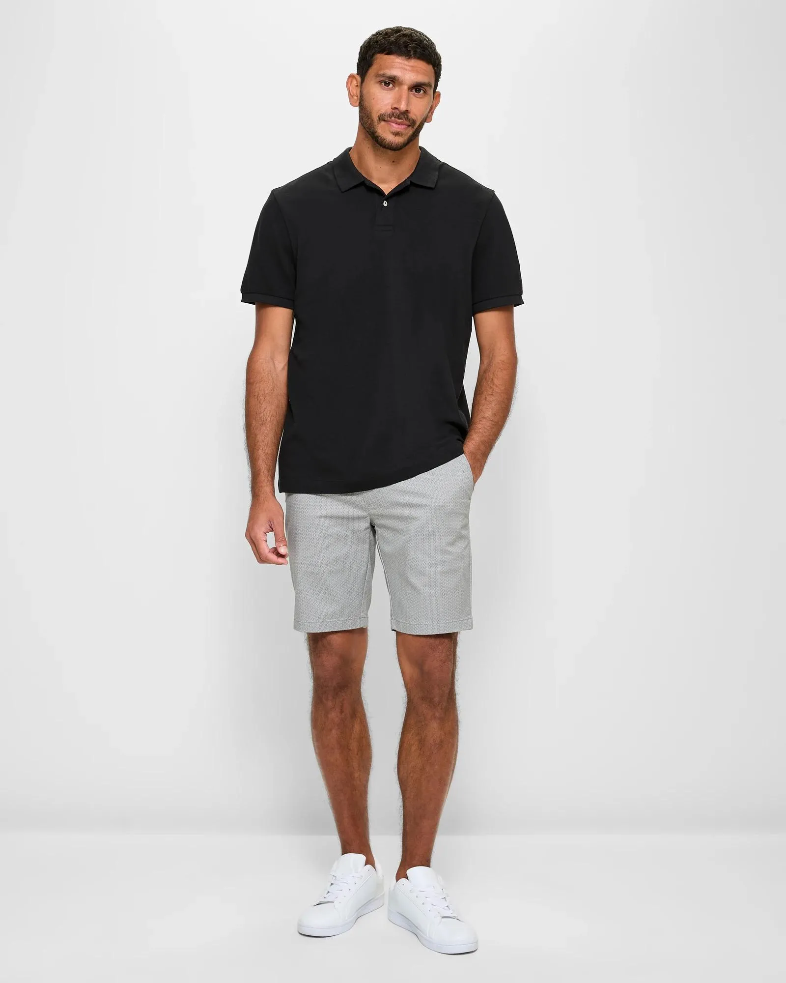 popular  Australian Cotton Slim Stretch Chino Shorts