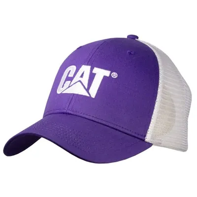 Purple Cap w/White Logo