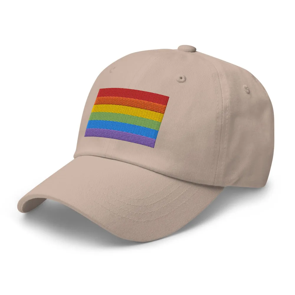 Rainbow Pride Flag Baseball Cap