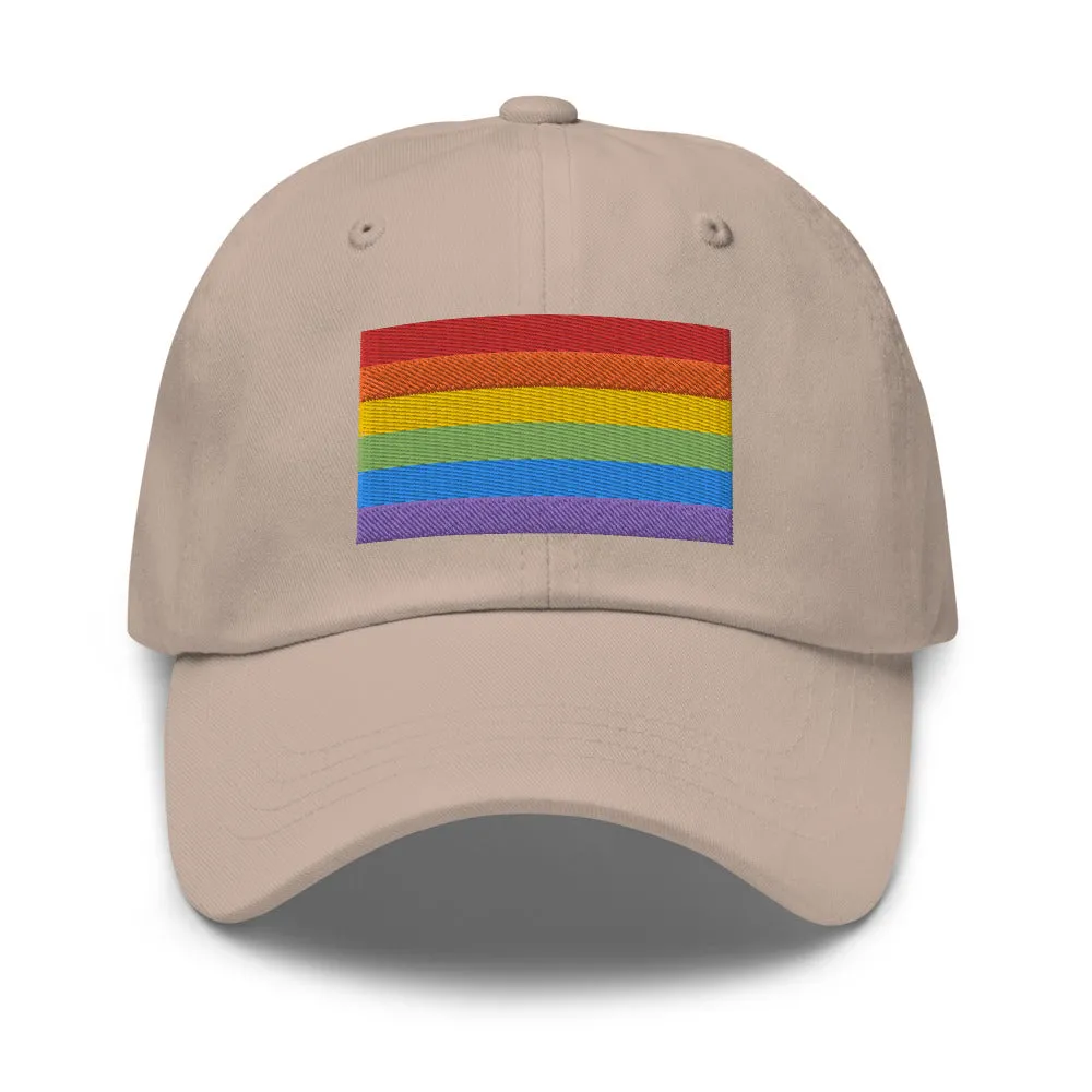 Rainbow Pride Flag Baseball Cap