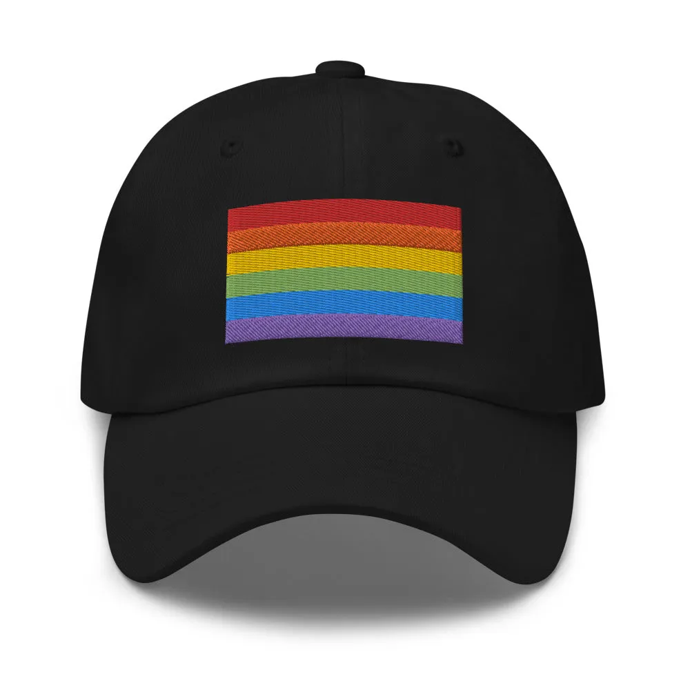 Rainbow Pride Flag Baseball Cap